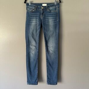 Christinaeffe Milano Medium Dark Wash Skinny Jeans | Made in Italy‎